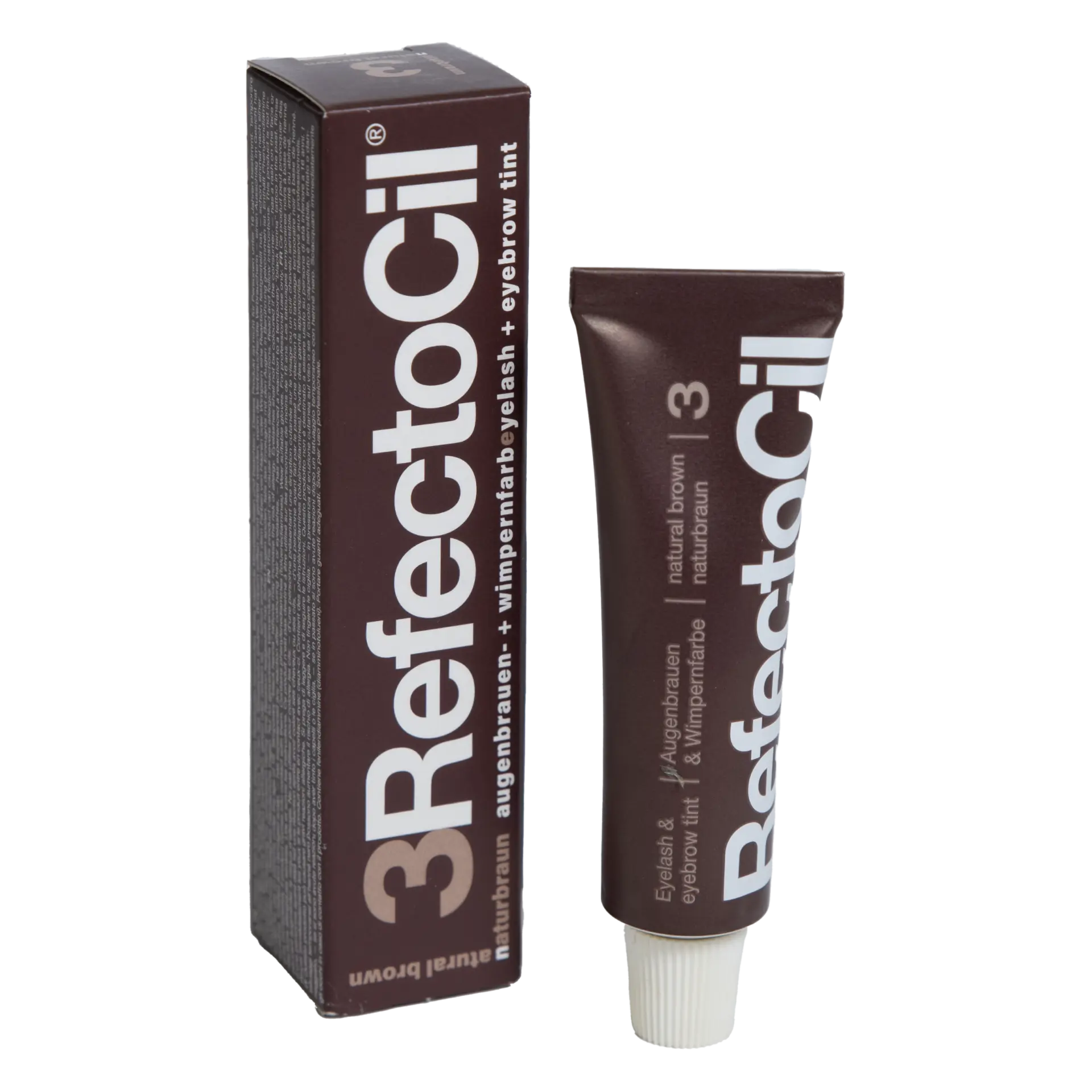 Boja za obrve i trepavice RefectoCil 15 ml - Prirodno smeđa 3