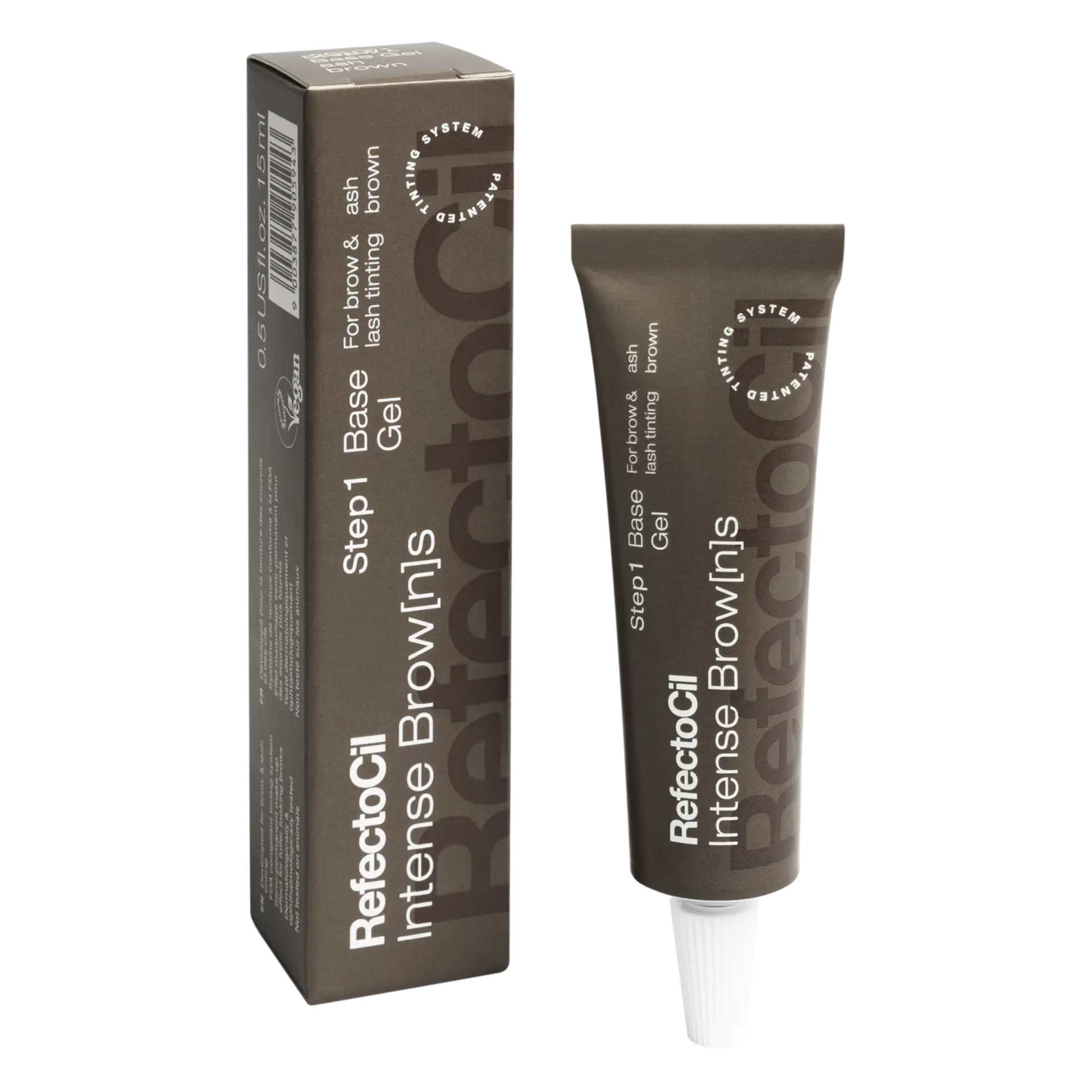 Gel baza za obrve i trepavice RefectoCil 15 ml - Pepeljasto smeđa