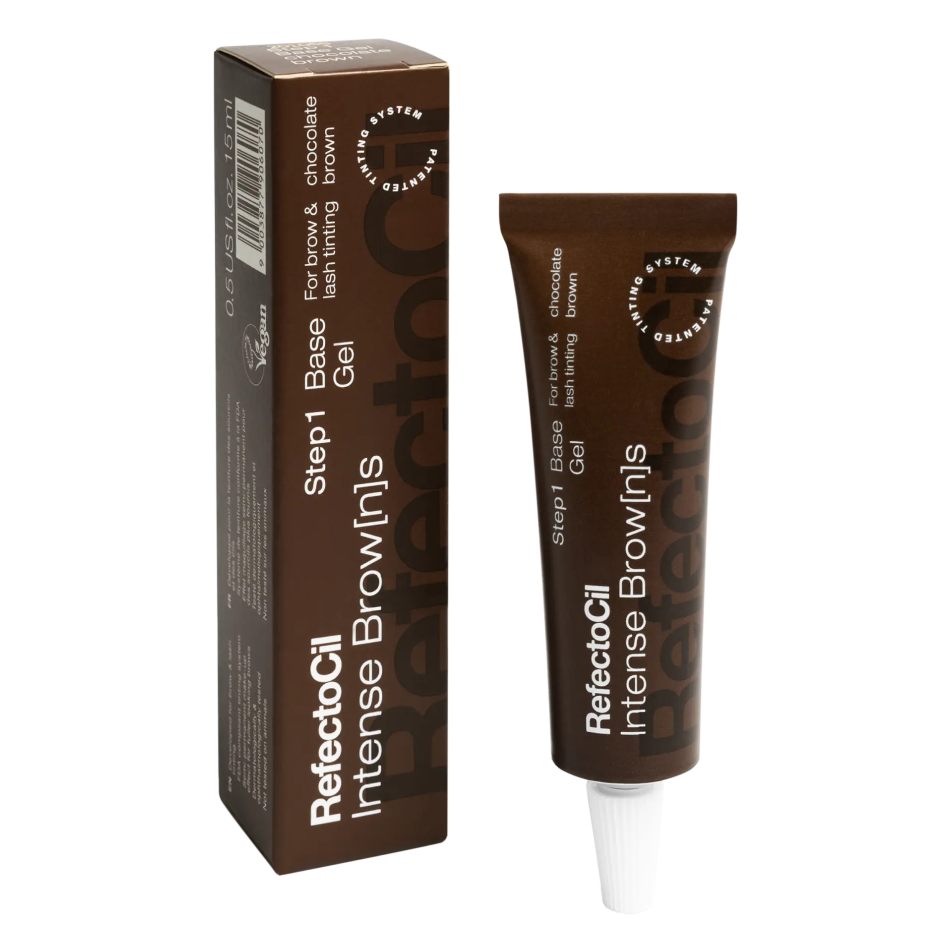 Gel baza za obrve i trepavice RefectoCil 15 ml - Čokoladno smeđa