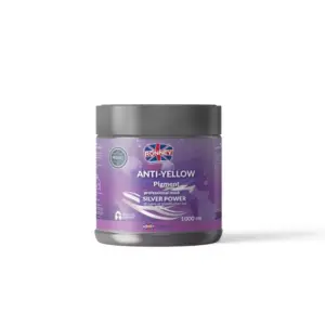Maska protiv žutila Ronney Silver Power - 1000 ml l (X)