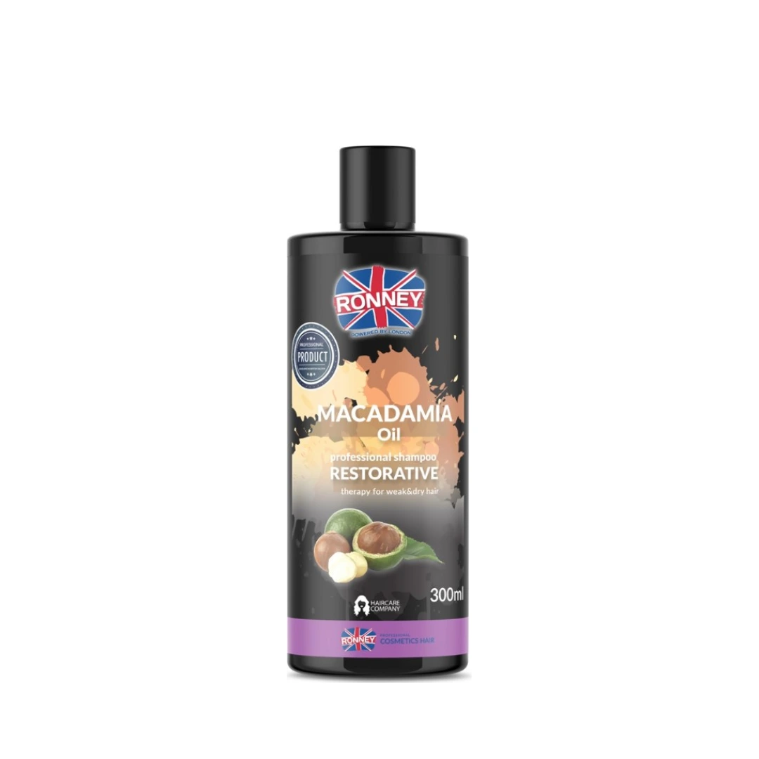 Šampon za obnovu slabe i suhe kose Ronney Macadamia Oil - 300 mll (X)
