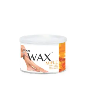 Vosak za depilaciju u limenci 400 ml Roial I Wax - Med (X)