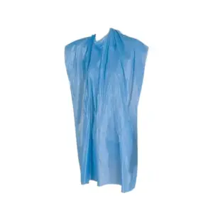Ogrtač jednokratni Pvc Roial 90 x 115 cm Plavi - 30 kom