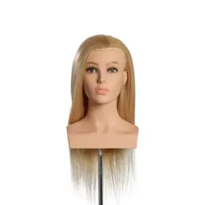 Lutka za vježbu i takmičenje L'Image 100% prirodna Plava Raphaela - 50 cm