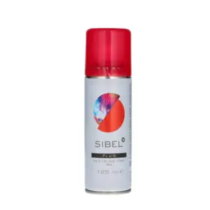 Sprej za kosu u boji Sibel Hair Colour Fluo 125 ml - Crveni