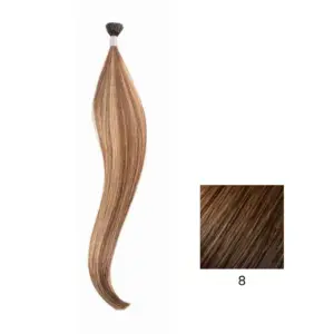 Ekstenzije s keratinom prirodna kosa Slavic Hair 25 kom 50 cm - 8