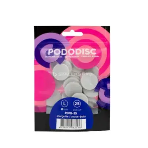 Brusni papir za pedikuru Staleks Podo Disk L - 25 mm Za poliranje - 25 kom