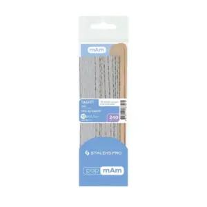 Turpija za nokte Staleks Smart Refil sa 2 drške Thin papmAm 240# - 12 kom (X)