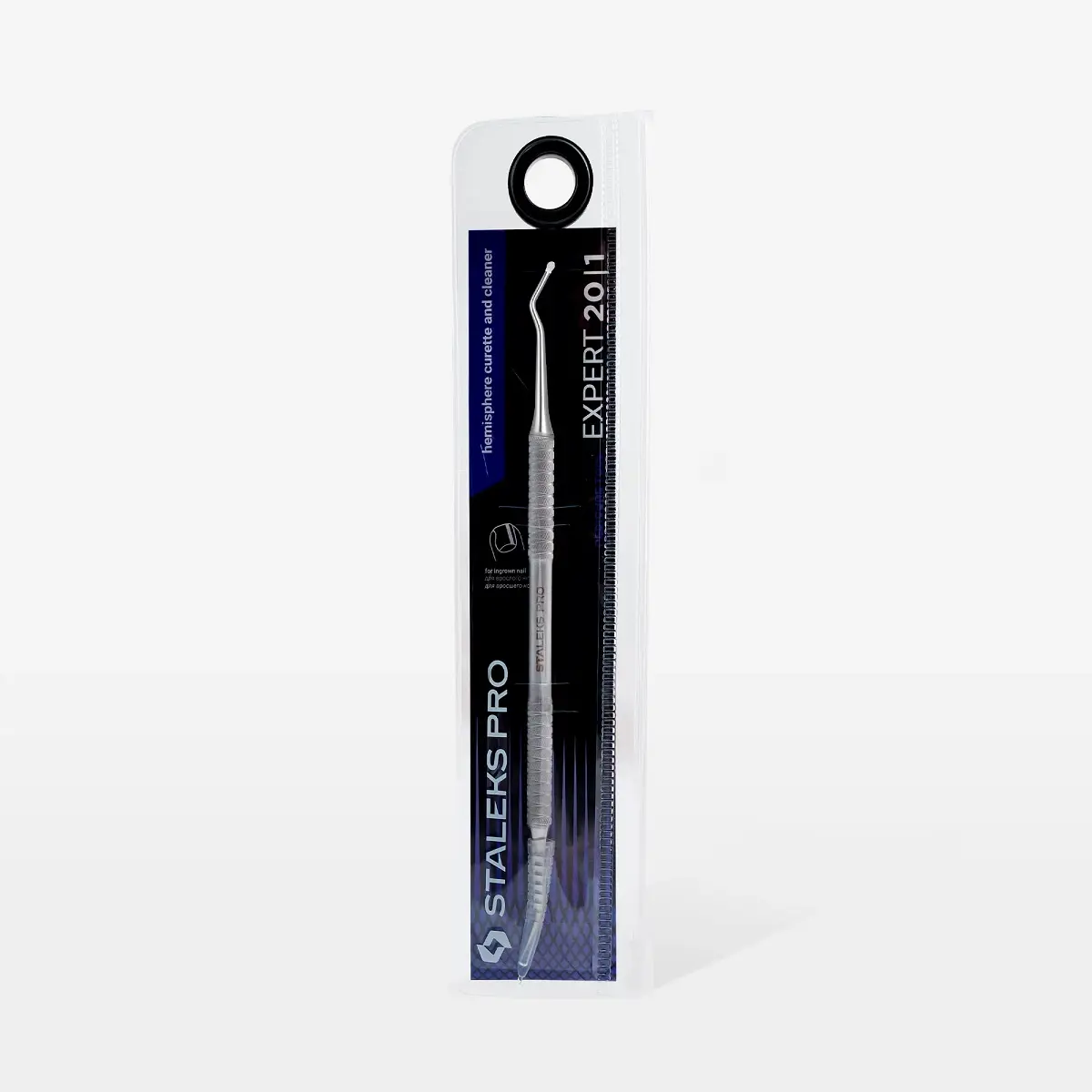 Potiskivač zanoktica Staleks Expert 20/1 - Hemisphere Curette & Cleaner (X) - Slika 3