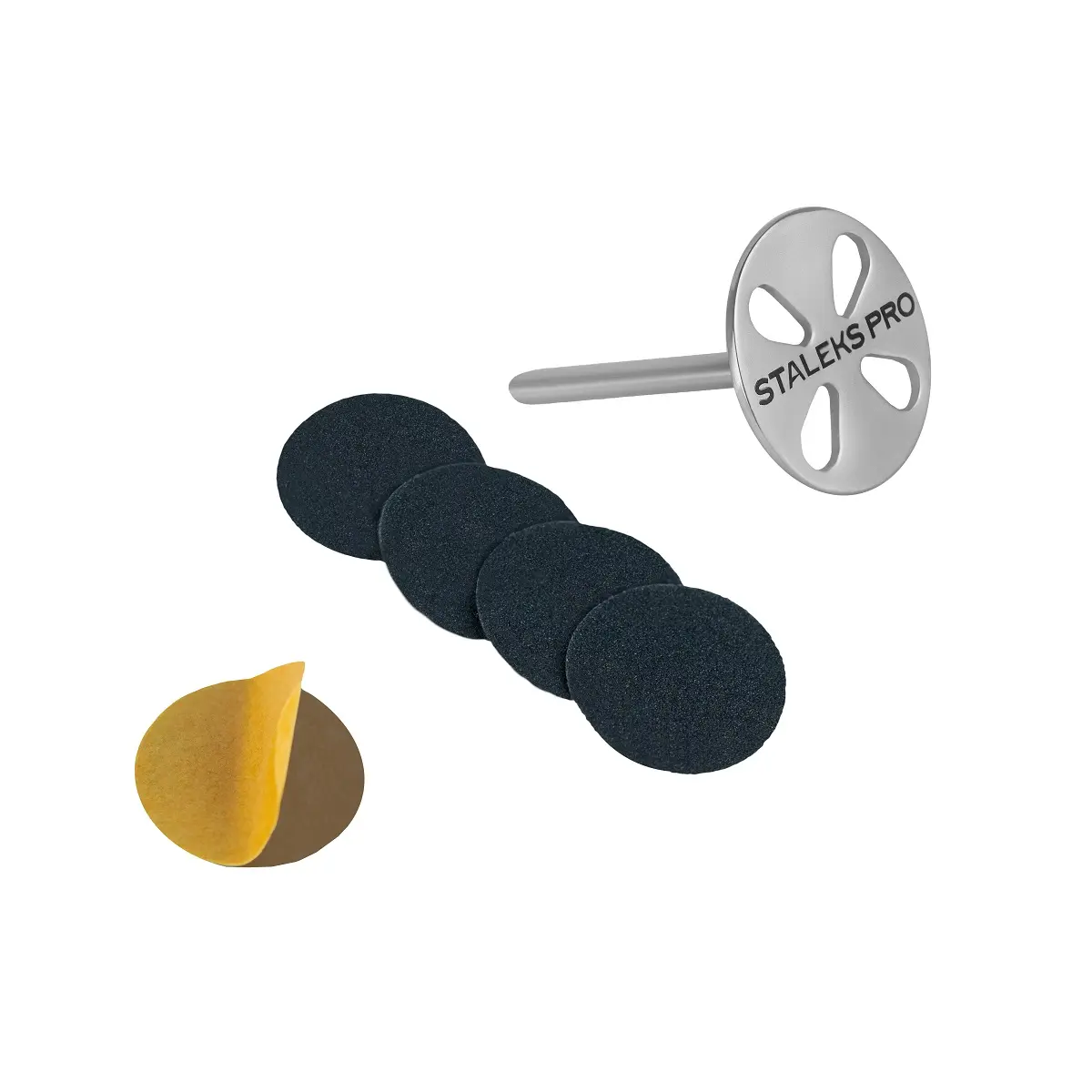 Nastavak za pedikerski brusni papir Staleks Expert Podo Disk L Produženi - 25 mm - Slika 4