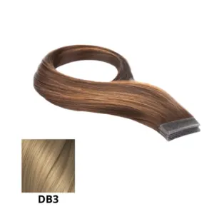 Ekstenzije s keratinom prirodna kosa Seiseta 25 kom 50/55 cm - DB3