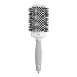 Četka za feniranje Olivia Garden Expert Blowout Shine White&Grey - 55 mm
