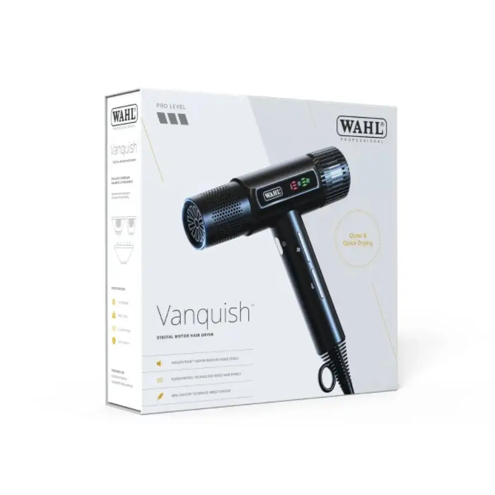 Fen za kosu Wahl Vanquish Digital 1600 W - Crni - Slika 4