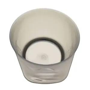 Zdjelica za bojenje s gumom Wanda 350 ml - Siva