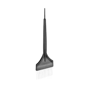 Kist za bojenje kose Wanda dvostrani široki 7 cm - Crni
