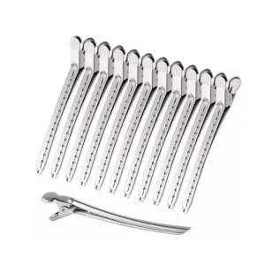 Klipsna za kosu Wanda Metalna 12 kom - 10,5 cm