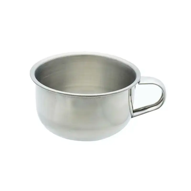 Zdjelica za brijanje Wanda s drškom - Inox (X) - Slika 2