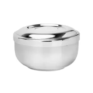Zdjelica za brijanje Wanda s poklopcem - Inox (Outlet)
