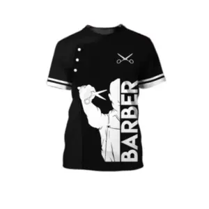 Radna majica Wanda Barber Crna - L