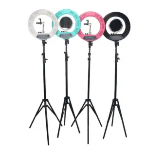 Lampa Fotografska podna Led Wanda - Ring Lampa