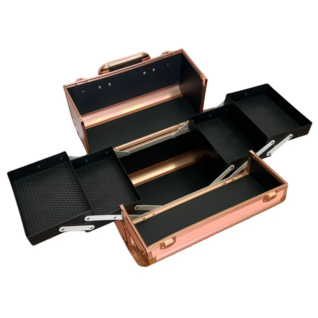 Kofer za pribor Wanda Alu 26x32x20 cm - Rozi - Slika 2