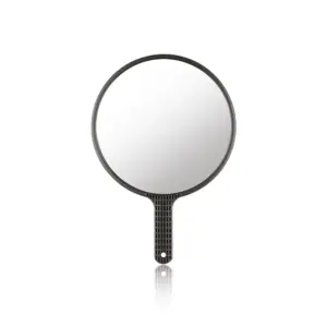 Ogledalo pokazno Xanitalia okruglo s drškom 25 cm - Crno
