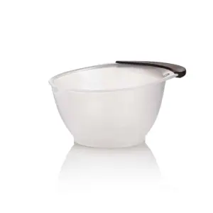 Zdjelica za bojenje s gumom Xanitalia 330 ml - Tekno White