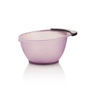 Zdjelica za bojenje s gumom Xanitalia 330 ml - Tekno Pink