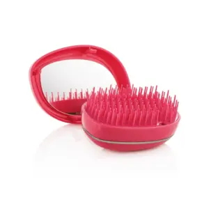 Četka za raščešljavanje Xanitalia Tangle Mirror s ogledalom - Roza (Outlet)