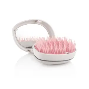 Četka za raščešljavanje Xanitalia Tangle Mirror s ogledalom - Bijela (Outlet)