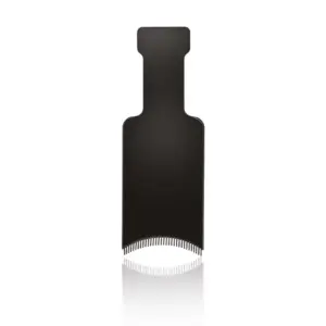 Lopatica za nanošenje boje Xanitalia s češljem 26 cm - Crna (X)