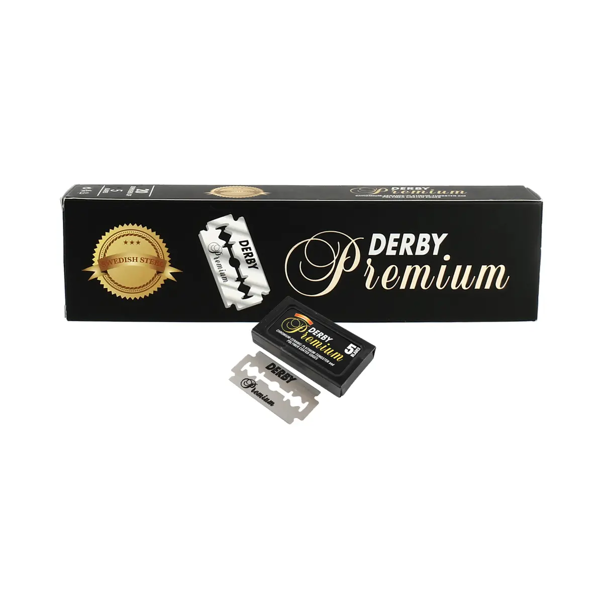 Žileti za brijanje Derby Premium - 5 kom - Slika 2