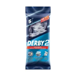 Žileti za brijanje Derby 2 Jednokratni Vrećica - 5 kom