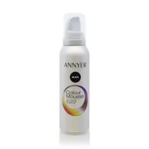 Kolor pjena Annyer Colour Mousse 125 ml - Crna