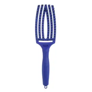 Četka za raščešljavanje Olivia Garden Fingerbrush Nylon Mix - Blue Jeans