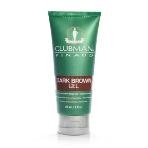 Gel za sijedu kosu Clubman 89 ml - Tamnosmeđi (N)
