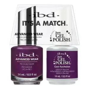 UV Gel Lak za nokte IBD 14 ml Set 2 u 1 - Con Fuchsion (Outlet)