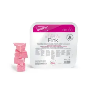Vosak za depilaciju u pločicama 1 kg Depileve - Bio Pink