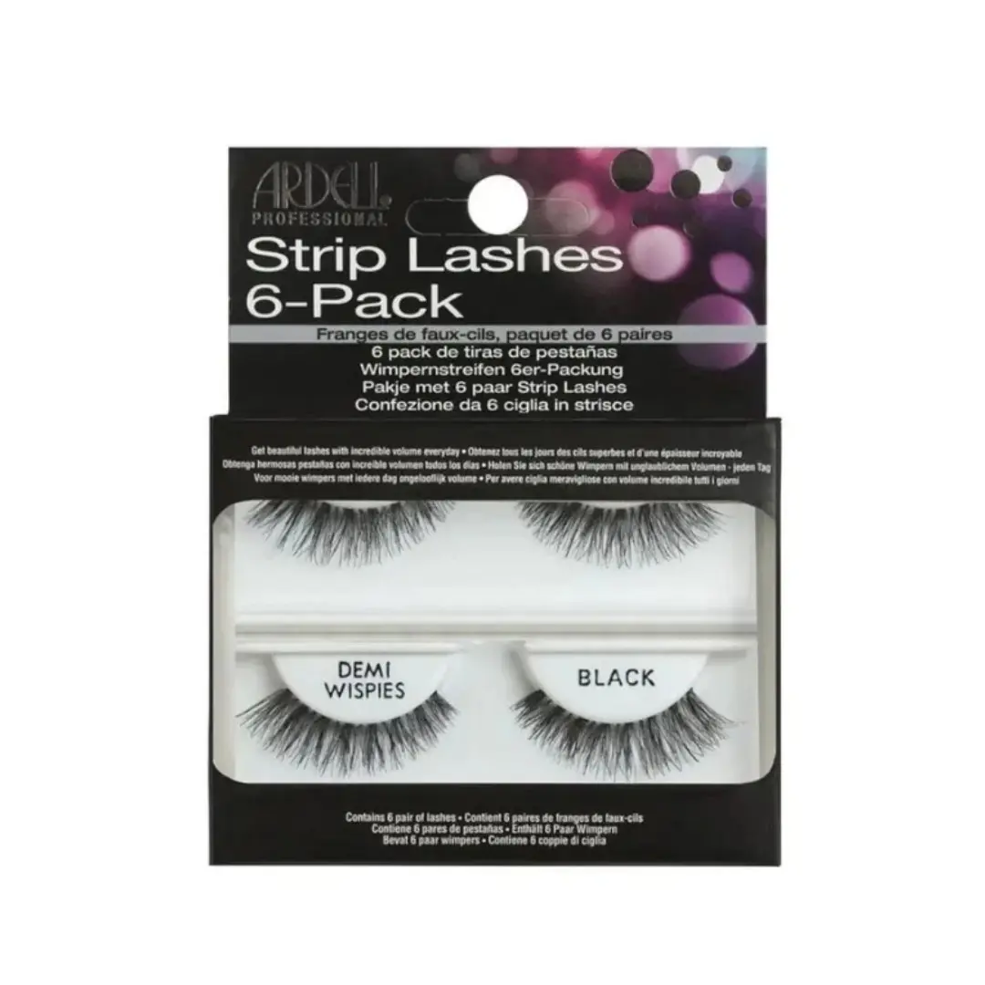 Trepavice Ardell Wispies Strip Lashes - Demi Wispies Set 6 pari