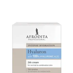 Krema za lice Afrodita Hyaluron 24h za normalnu i mješovitu kožu - 50 ml (N)