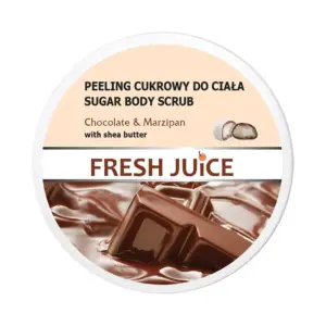 Piling za tijelo Fresh Juice Sugar Body Scrub 225 ml - Chocolate & Marzipan