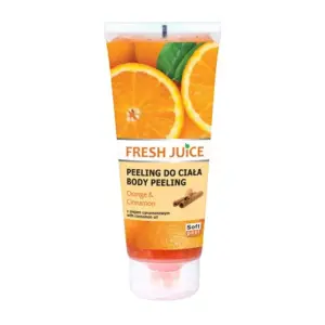 Piling za tijelo Fresh Juice Body Peeling Tuba 200 ml - Orange & Cinnamon
