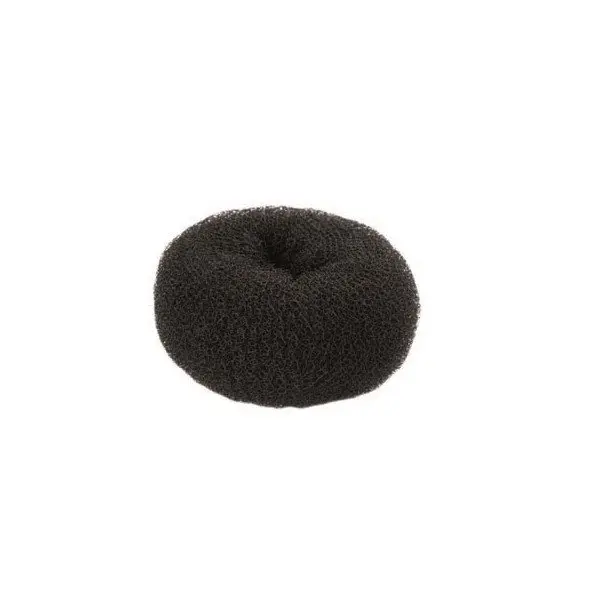 Umetak za punđu Eurostil Okrugli Nylon 11 cm - Crni