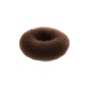 Umetak za punđu Eurostil Okrugli Nylon 15 cm - Smeđi (X)