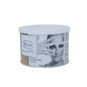 Vosak za depilaciju u limenci 400 ml Roial Glitter - Cookies (Outlet)