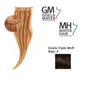 Umetak za kosu Gisela Mayer Triple Weft 2 kom 60 cm - 4