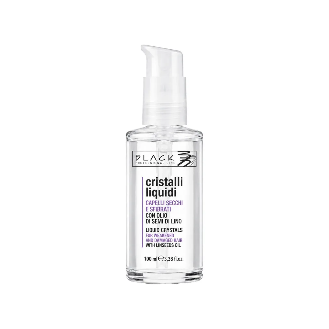 Tekući kristali za kosu Black Transparent - 100 ml