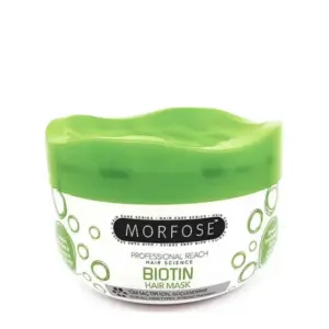 Maska za volumen i jačanje kose Morfose Biotin Green - 500 ml (X)
