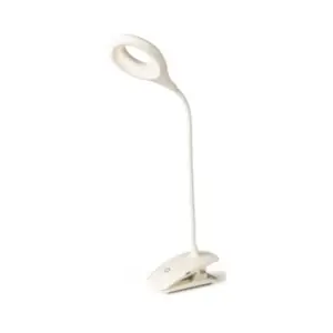 Lampa stolna Sina Led USB sa kllipsnom 5 W - Bijela (Outlet)