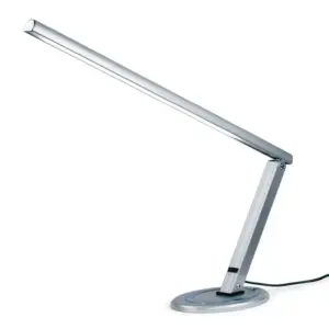Lampa stolna Sina Led sa postoljem - Srebrna (X)